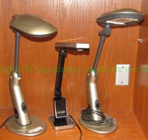 lot 144 image: OttLight and task lighting as shown