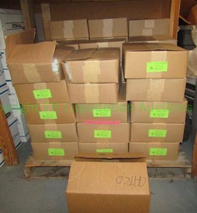 lot 186 image: Pallet full, Clear Low Density Polyethylene (LDPE) individual flat bags 500 per case 10 x 13. Approx. 45 boxes