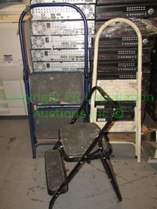 lot 371 image: Assorted stepstools