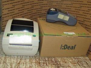 lot 330 image: Zebra Technologies (Ideal Panini) thermal printer Model UPS LP2844 and Verifone Merchant keypad Model Omni3750