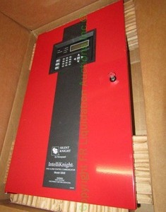 lot 329 image: Intelliknight fire alarm communicator station control panel Model 5808 in box