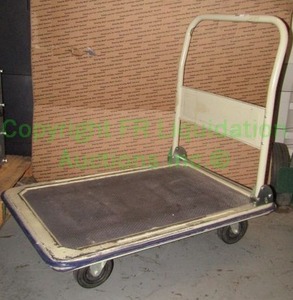 lot 311 image: Utility cart with folding handle