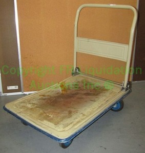 lot 315 image: Utility cart with folding handle