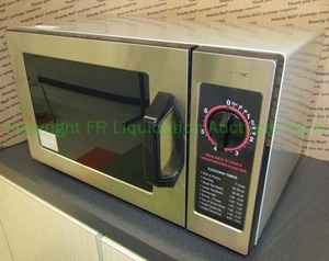 lot 734 image: Panasonic stainless steel microwave oven