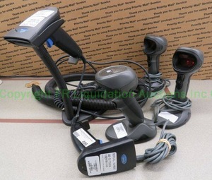 lot 496 image: Motorola Solutions laser barcode scanner guns Model DS-9808