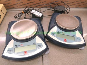 lot 516 image: Scout Pro electronic digital scale Model SP401 2ct