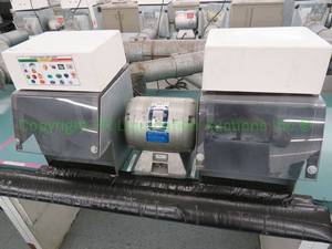 lot 534 image: Baldor 14-hp lighted polishing lathe station (mounted to bench, buyer must remove)