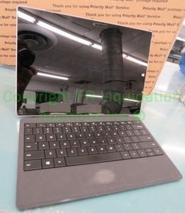 lot 572 image: Microsoft Surface laptop (Cracked screen no power cord)