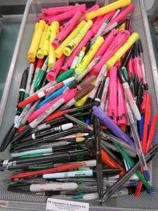 lot 595 image: Assorted pens, generous quantity