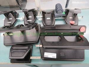 lot 599 image: Pinchodex and other brands paper hole punches