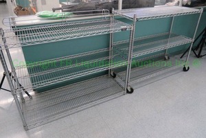lot 605 image: Metro bakers utility half racks, 2 total