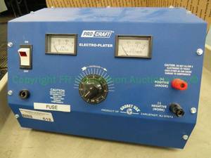 lot 618 image: Pro-Craft electro-plater rectifier model 45-506G