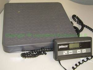 lot 754 image: Pelouze model 4040 remote display digital freight scale