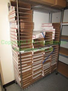 lot 738 image: Metro bakers utility storage rack (Contents not included)