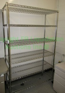 lot 676 image: Metro bakers utility storage rack