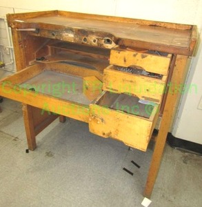 lot 688 image: Custom built jewelers work station
