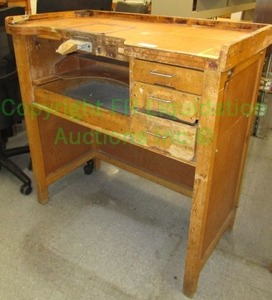 lot 697 image: Custom built jewelers work station