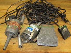 lot 694 image: Foredom flexible shaft grinder motors and controls 2 total