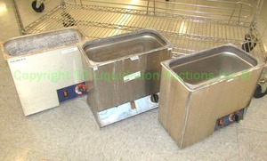 lot 629 image: Sonix ultrasonic cleaners