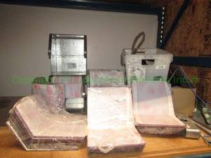 lot 404 image: Makrolon polycarbonate sheets, Dymo label printer 4XL and more