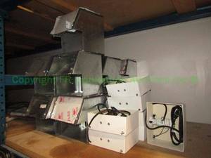 lot 405 image: Polishing station hoods and lights