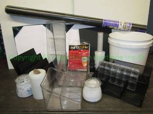 lot 764 image: Assorted office supplies as shown