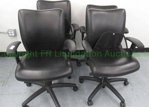 lot 662 image: Assorted office chairs as shown (Bid is times the quantity)