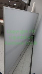 lot 442 image: Dry Erase whiteboard with attached marker  eraser shelf 8ft x 4ft