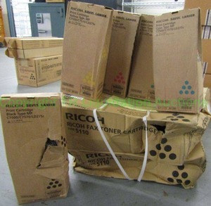 lot 773 image: Ricoh replacement toner cartridges, 7 total