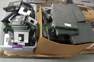lot 774 image: Cisco 890 router and Avalon office phones Pallet full