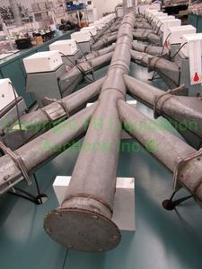 lot 593 image: Duct work only up to ceiling (Buyer must remove)