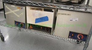lot 633 image: Sonix ultrasonic cleaners for parts only