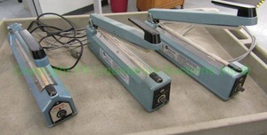 lot 636 image: Midwest Pacific impulse heat sealers model MP-12 (Bid is times the quantity)