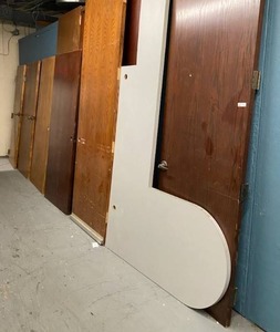 lot 177 image: Assorted Door units, largest is 96x36 in