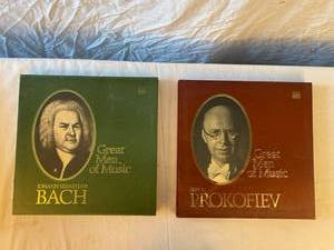 lot 93 image: Bach & Prokofiev records