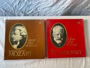 lot 95 image: Mozart & Tchaikovsky records