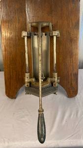 lot 99 image: wall mounted vegetablepotatoe cutter