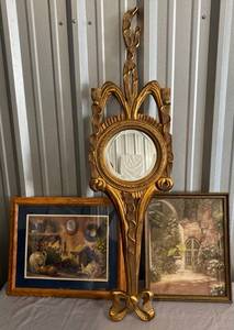 lot 102 image: 3 pieces of wall art