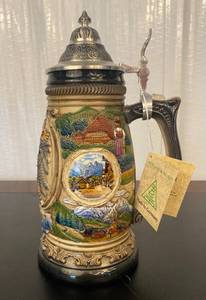 lot 171 image: Zoller & Born limited edition beer stein made in germany