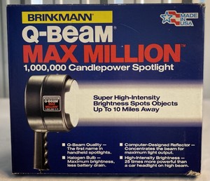 lot 108 image: Brinkman Q-Beam Max Million spotlight