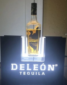 lot 151 image: Deleon Tequila Bottle neon display (bottle not included)