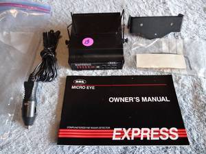 lot 13 image: Vintage Bel Micro Eye Express Radar Detector Filter Switch & Manual