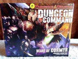 lot 19 image: Dungeon Command Heart of Cormyr Game