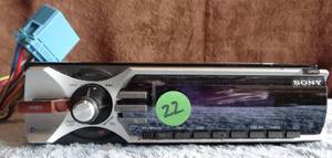 lot 22 image: SONY MEX-BT5000 CDSTEREO BLUETOOTCH RECEIVER