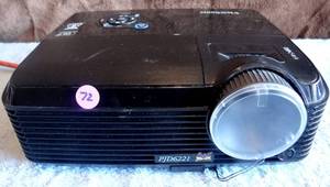 lot 72 image: ViewSonic PJD6221 2700 Lumens PC-3D Ready DLP Projector