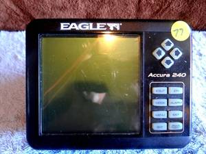 lot 77 image: Eagle Accura 240 Fish Finder Depth Sonar