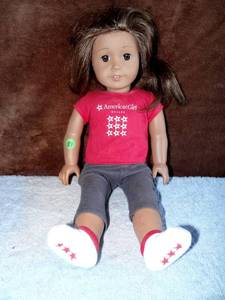 lot 81 image: VINTAGE AMERICAN GIRL DOLL AS SHOWN