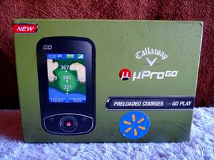 lot 102 image: Callaway U Pro Go Hand Held Golf Game