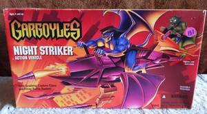 lot 131 image: VINTAGE 90s Gargoyles Cartoon NIGHT STRIKER ACTION VEHICLE  RARE