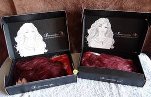 lot 140 image: LOT OF 2 - Irresistible Me Hair Extensions - CHECK COMPS $$$